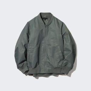 Uniqlo Khaki/Olive Green Bomber Jacket